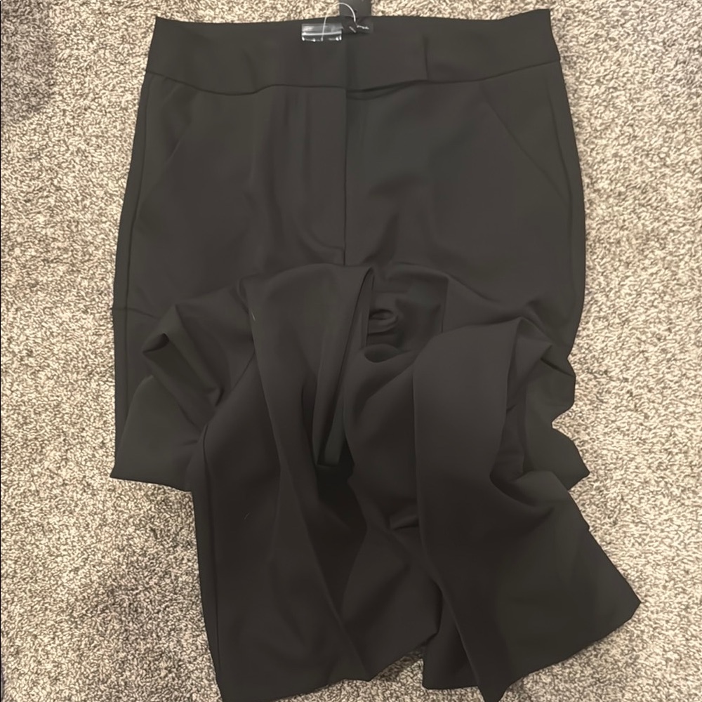 Fashion Nova Black Work Pants